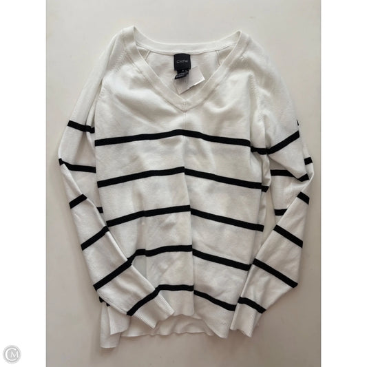 Sweater By Cliche In White, Size: M