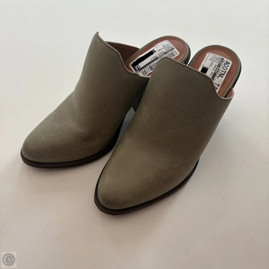 Boots Ankle Heels By Lucky Brand In Green, Size: 6