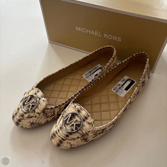 Shoes Designer By Michael Kors In Animal Print, Size: 9.5