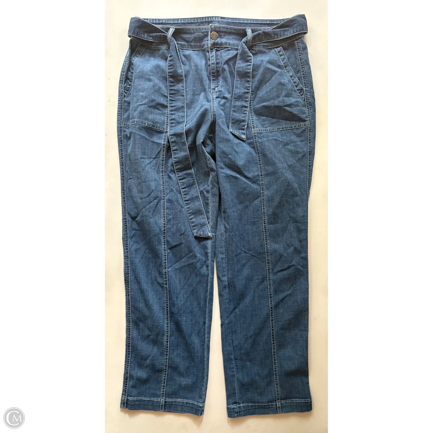 Jeans Straight By Lane Bryant In Blue, Size: 14