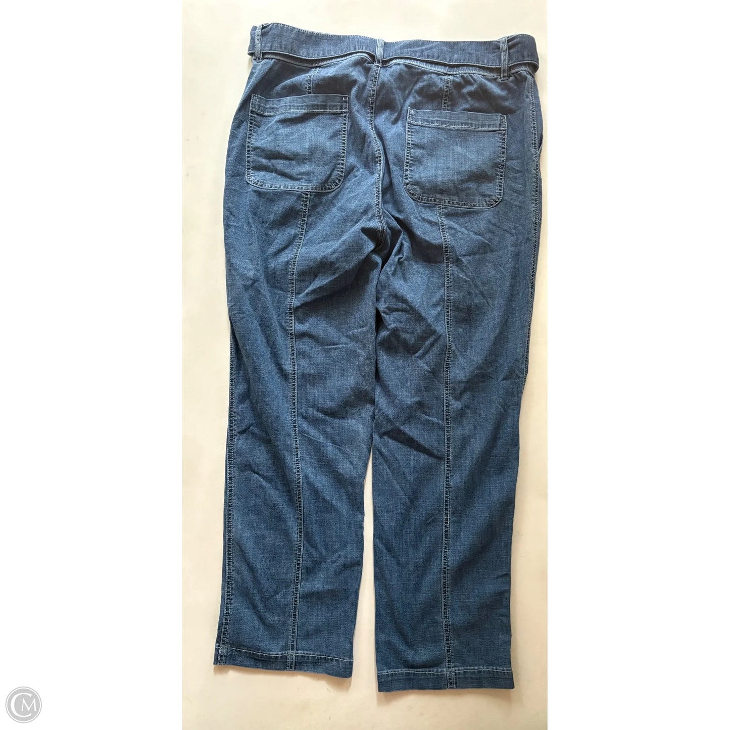 Jeans Straight By Lane Bryant In Blue, Size: 14