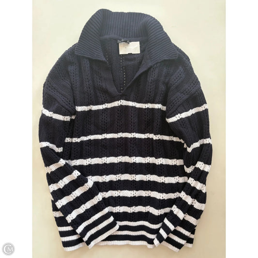 Sweater By Talbots In Navy, Size: L