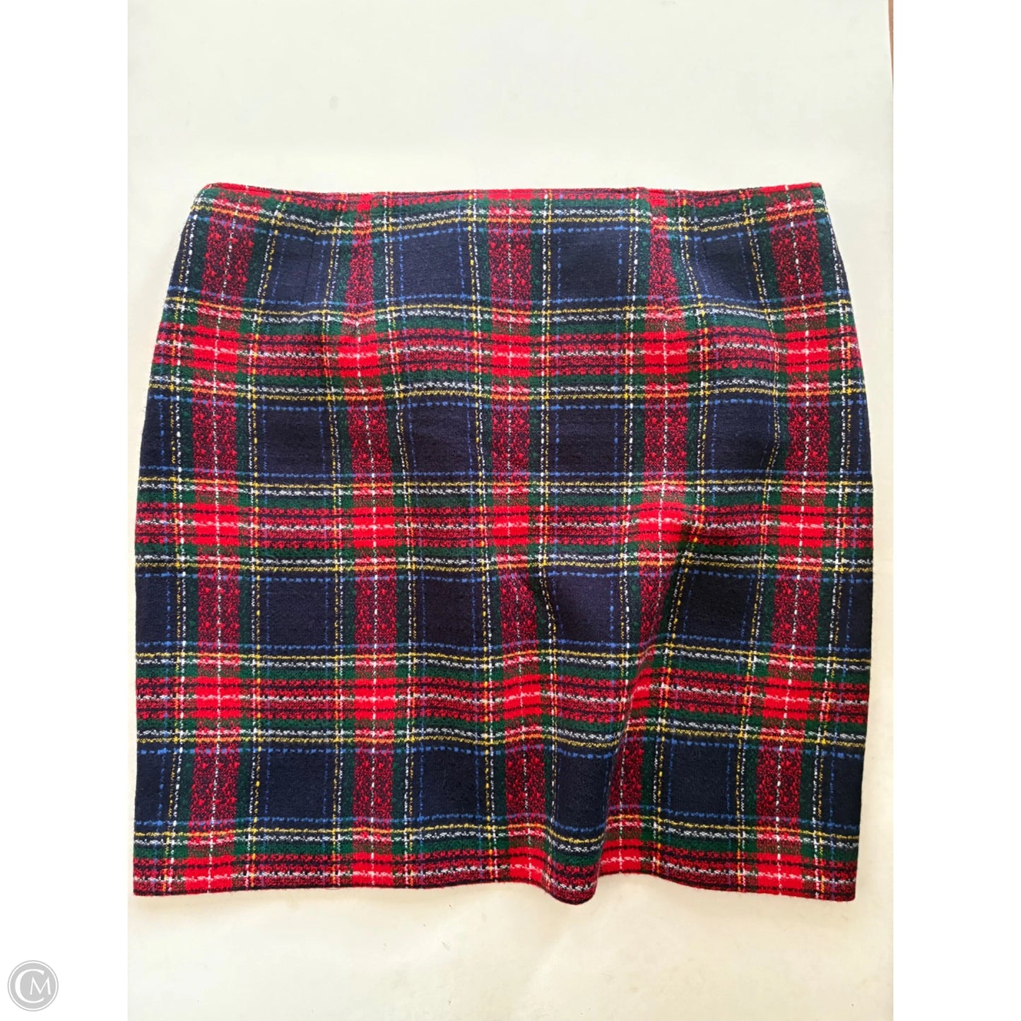 Skirt Suit 2pc By Talbots In Plaid Pattern, Size: 16