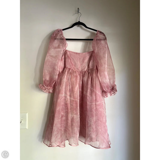 Dress Party Short By Storia In Pink, Size: L
