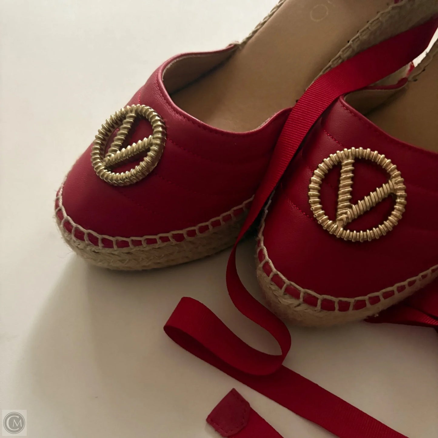 Shoes Designer By Valentino-mario In Red, Size: 8.5