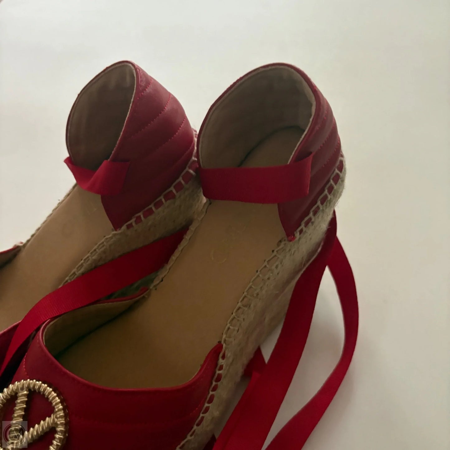 Shoes Designer By Valentino-mario In Red, Size: 8.5