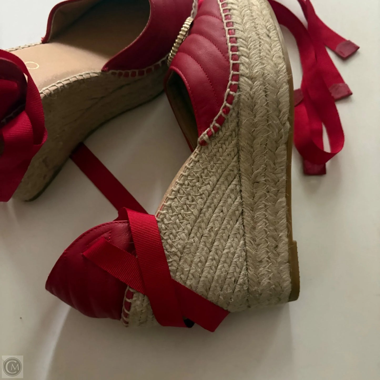 Shoes Designer By Valentino-mario In Red, Size: 8.5