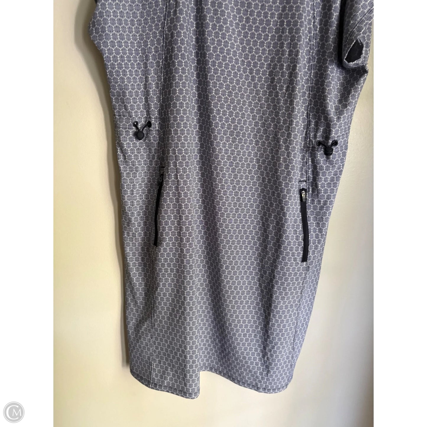 Dress Casual Midi By Talbots In Navy, Size: L