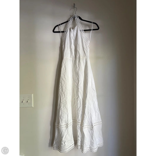 Dress Casual Maxi By H&m In White, Size: Xs