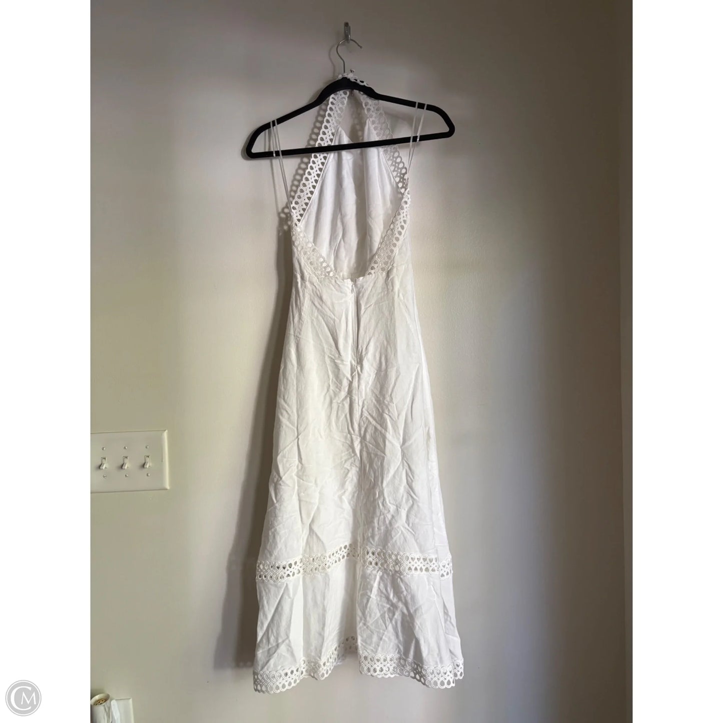 Dress Casual Maxi By H&m In White, Size: Xs
