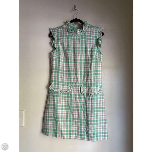 Dress Casual Midi By Beaufortbonnet In Plaid Pattern, Size: S