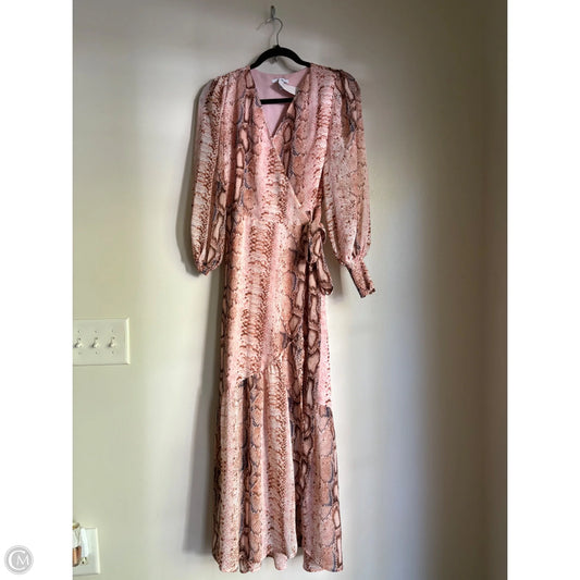 Dress Party Long By Bar Iii In Animal Print, Size: Xs