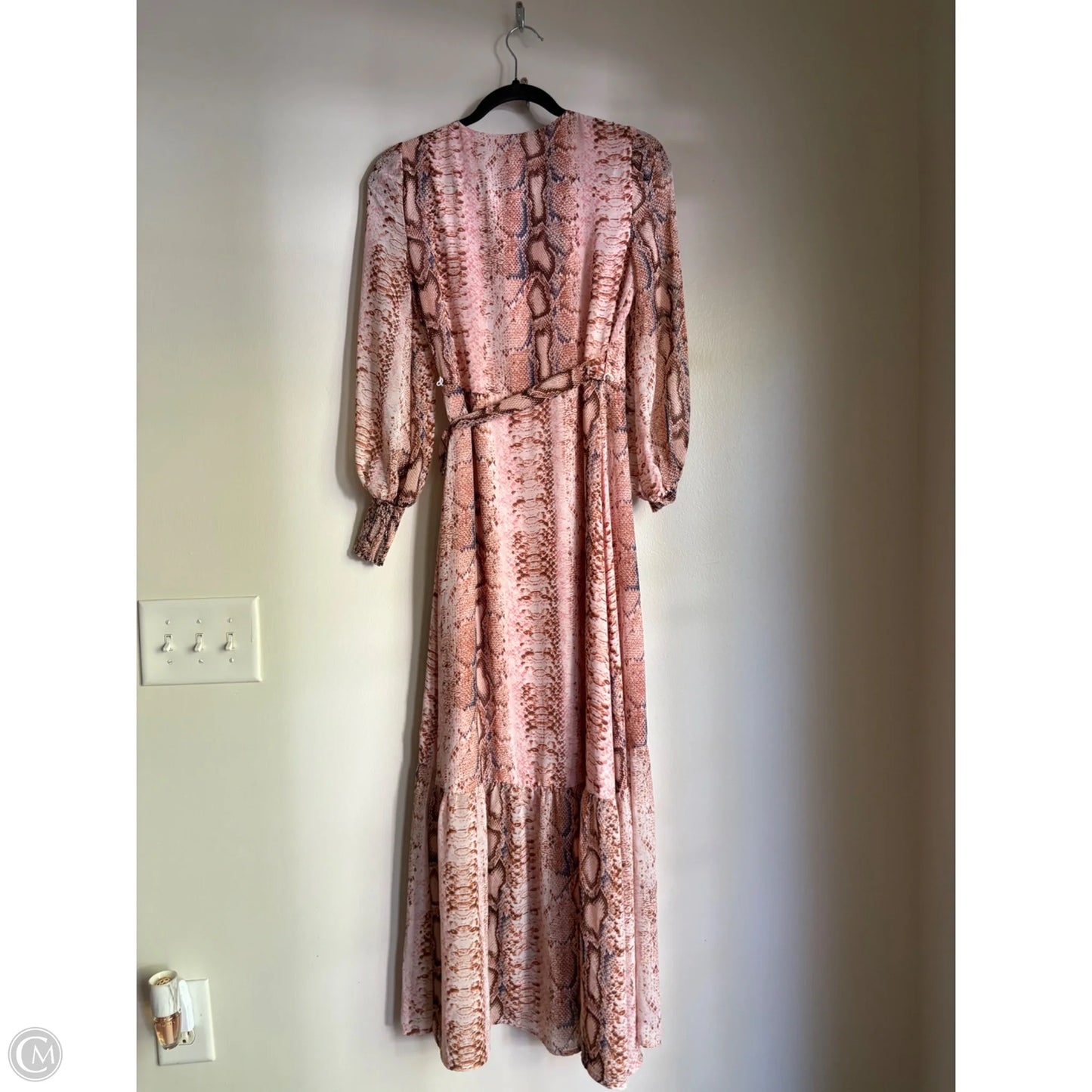 Dress Party Long By Bar Iii In Animal Print, Size: Xs
