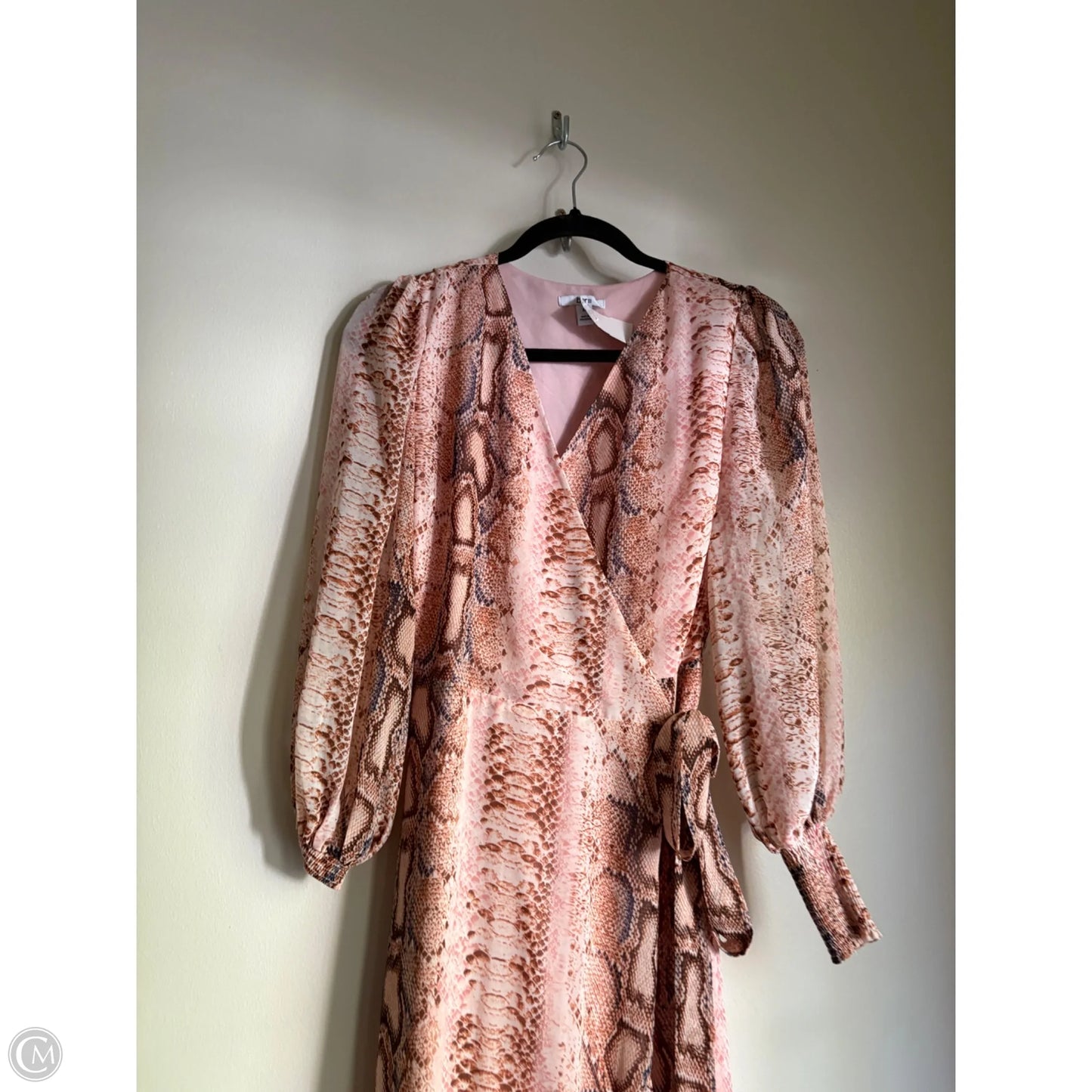 Dress Party Long By Bar Iii In Animal Print, Size: Xs