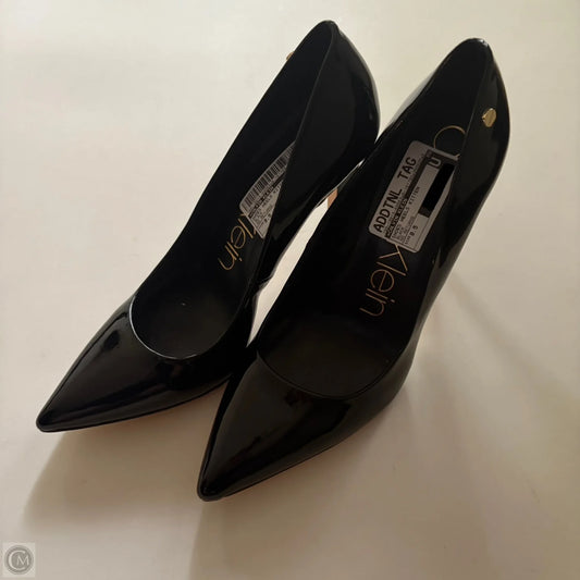 Shoes Heels Kitten By Calvin Klein In Black, Size: 9.5