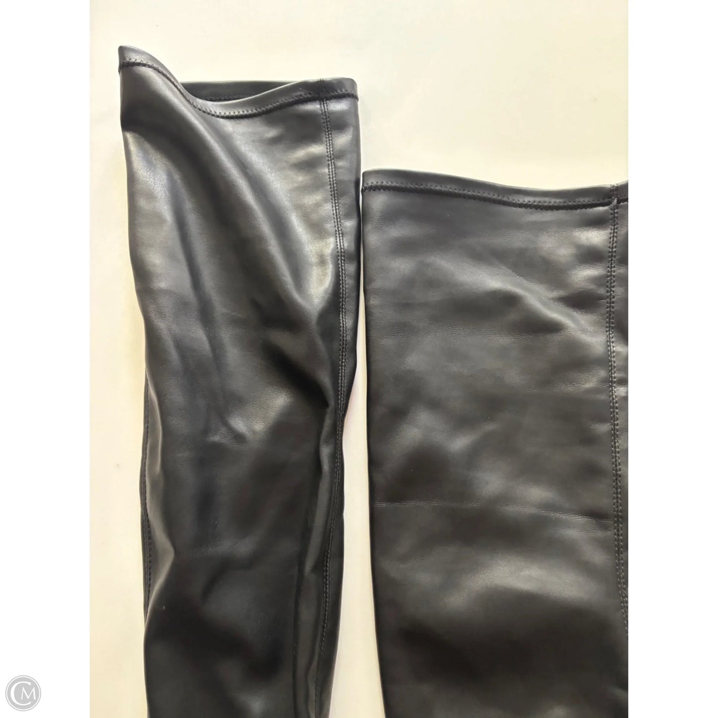 Boots Mid-calf Heels By Asos In Black, Size: 9.5