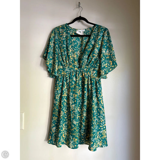 Dress Casual Midi By Bailey Blue In Green, Size: M