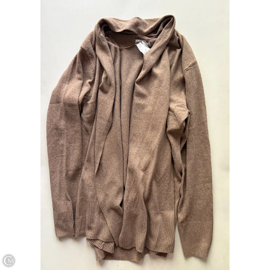 Sweater Cardigan By Croft And Barrow In Tan, Size: M