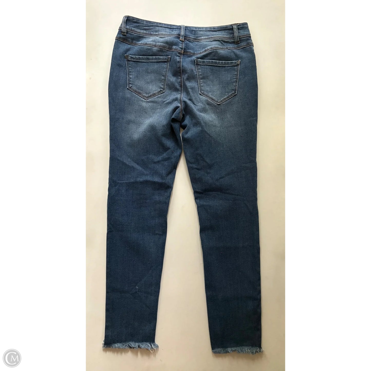 Jeans Straight By Cato In Blue, Size: 8