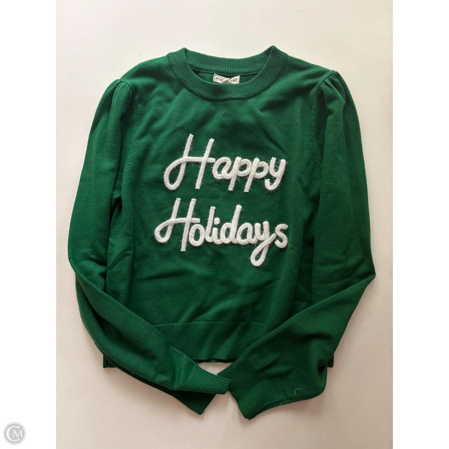 Sweater By Main Strip In Green, Size: M