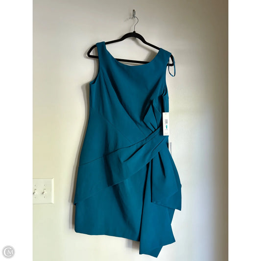 Dress Party Midi By Eliza J In Blue, Size: Xl