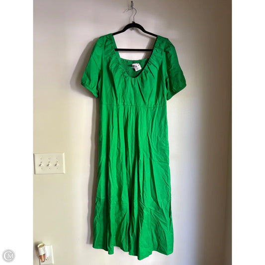 Dress Casual Maxi By Old Navy In Green, Size: Xl