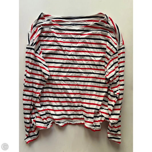 Top Long Sleeve By Old Navy In Striped Pattern, Size: Xl