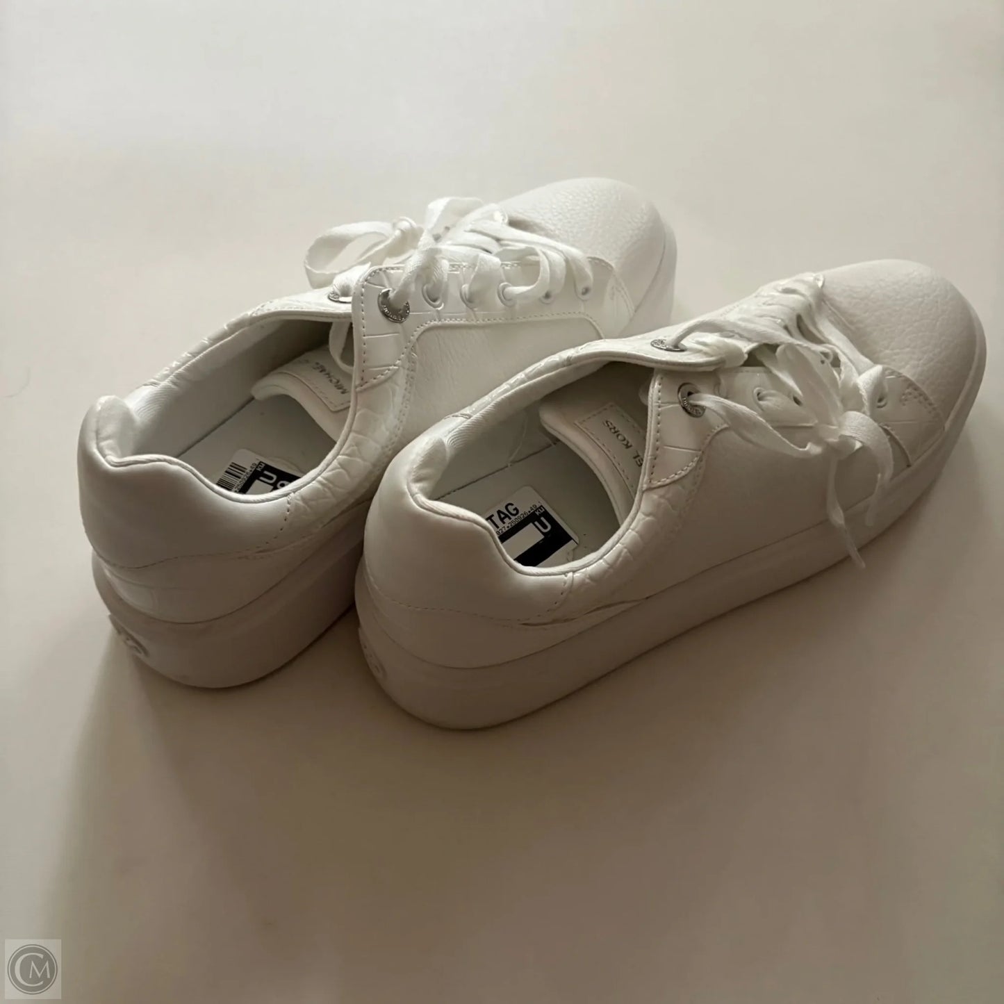 Shoes Designer By Michael Kors In White, Size: 11