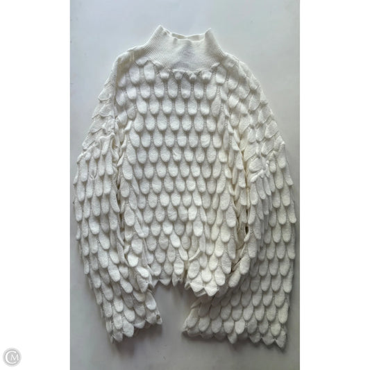 Sweater By Fate In Cream, Size: L