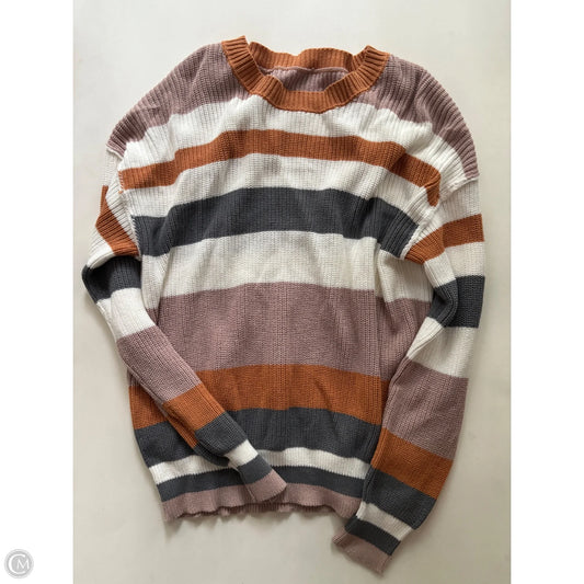 Sweater By Cmc In Striped Pattern, Size: Xl