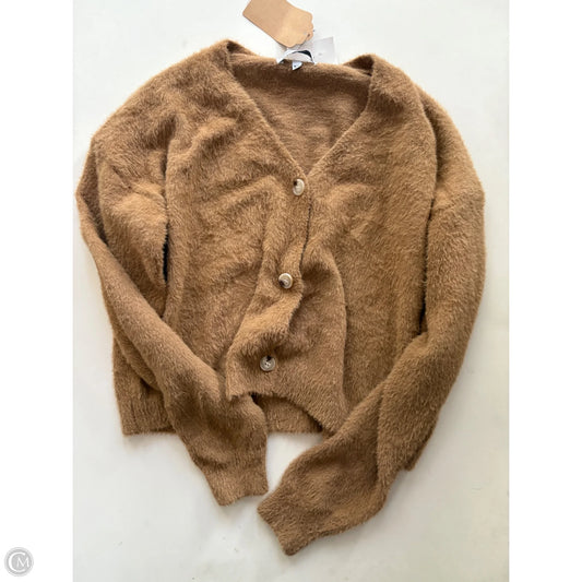 Sweater Cardigan By Cmc In Brown, Size: S