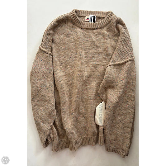 Sweater By Cmc In Tan, Size: L