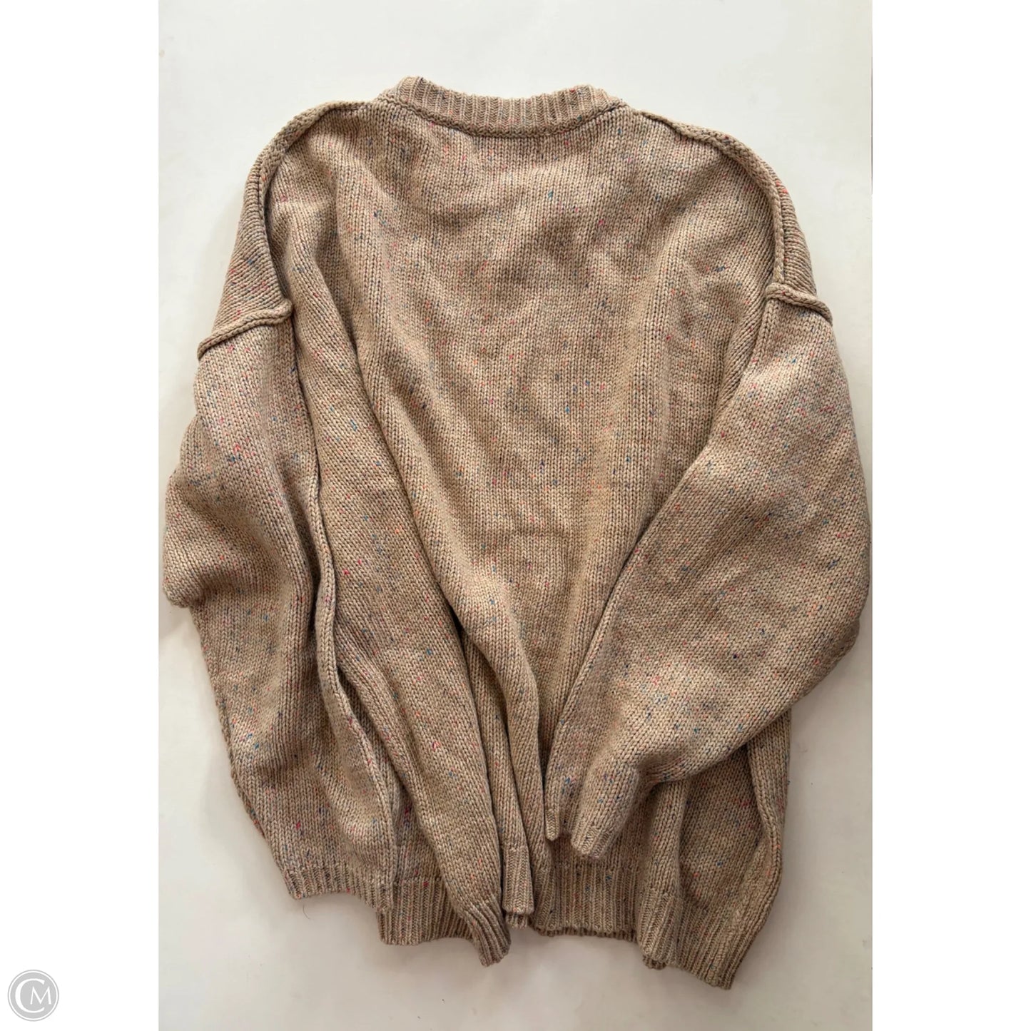 Sweater By Cmc In Tan, Size: L