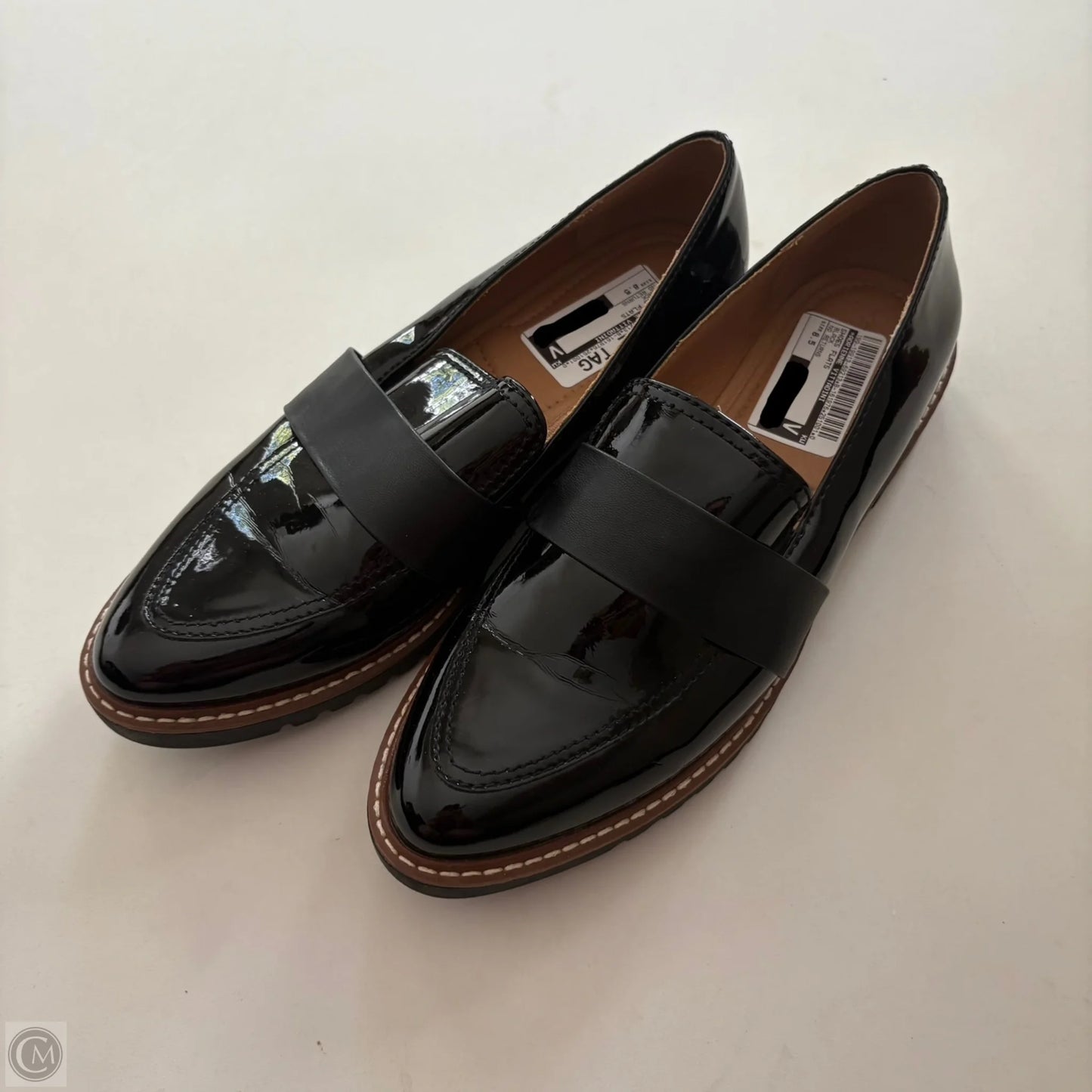 Shoes Flats By Adrienne Vittadini In Black, Size: 8.5