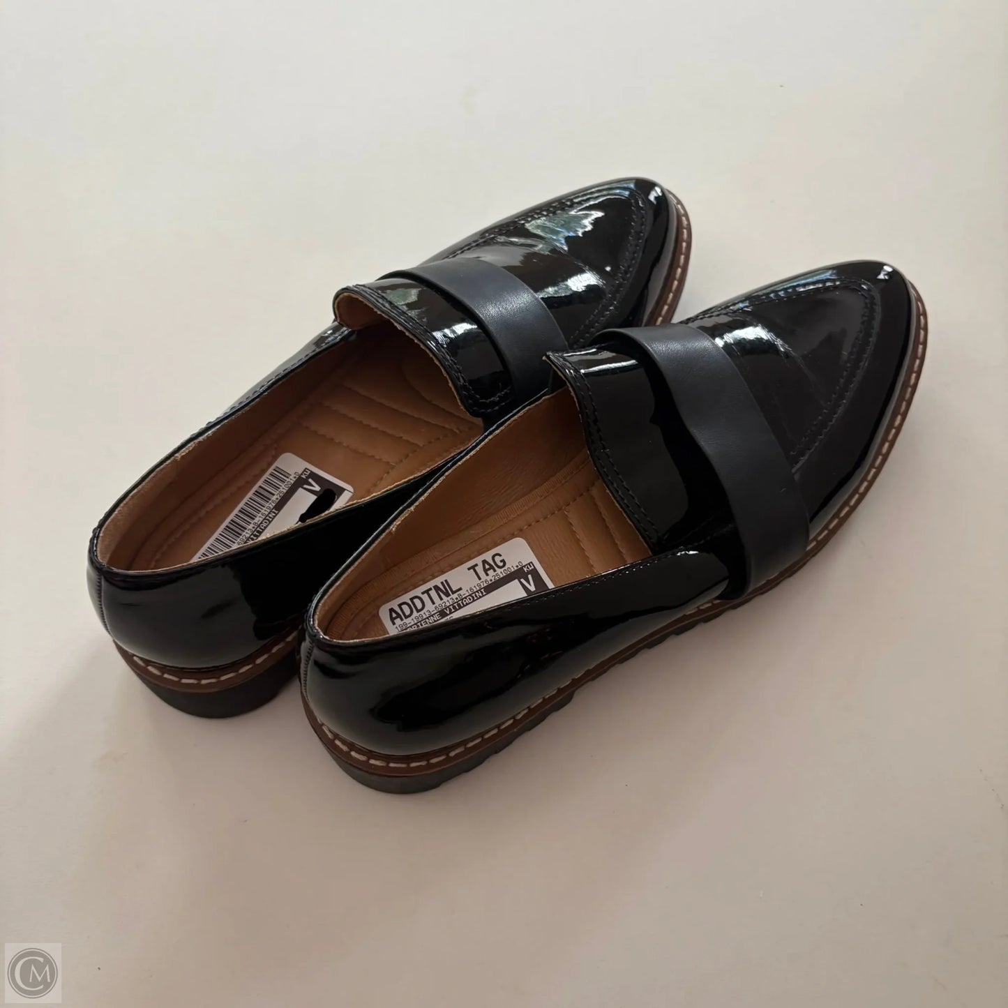 Shoes Flats By Adrienne Vittadini In Black, Size: 8.5