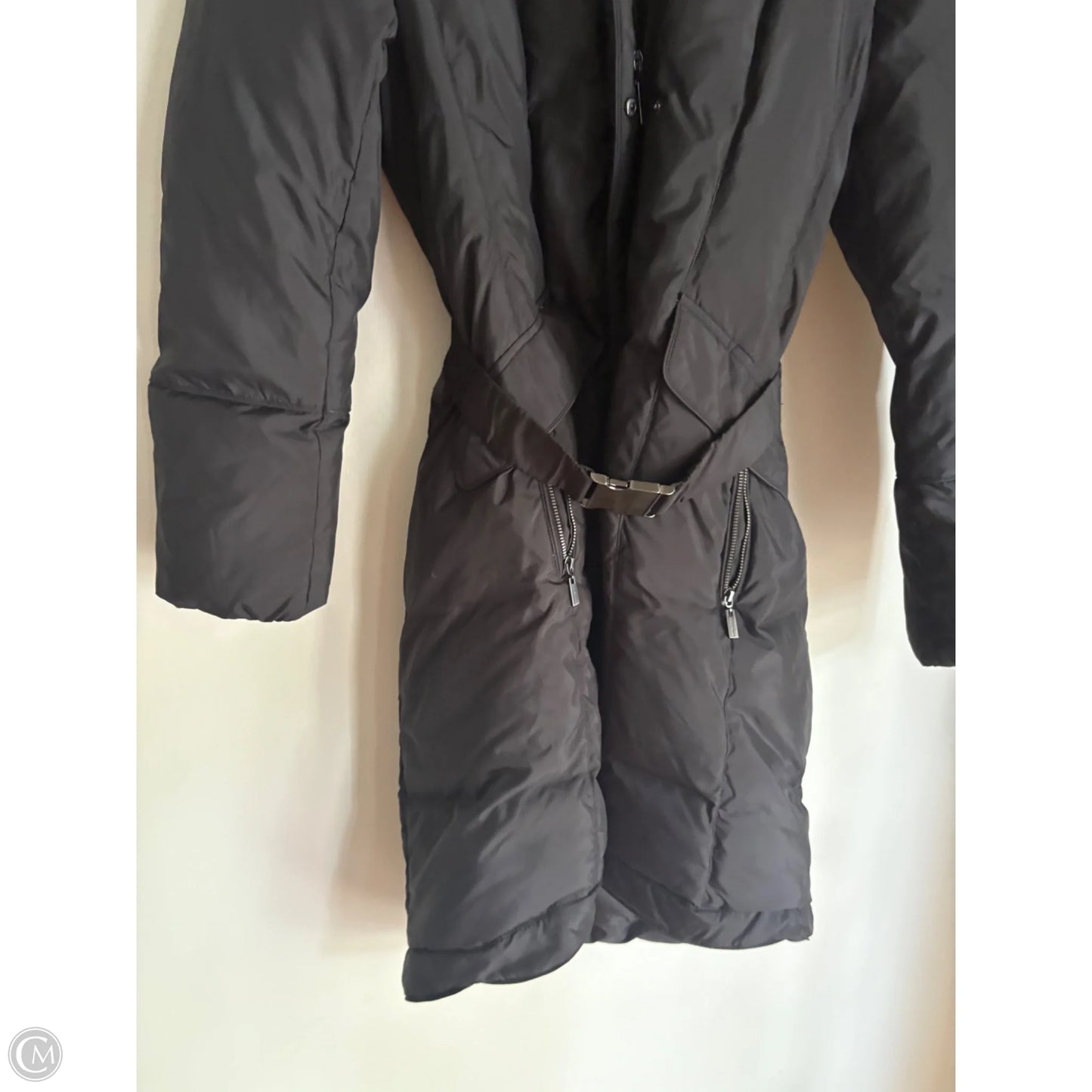Coat Puffer & Quilted By Cole-haan In Black, Size: S