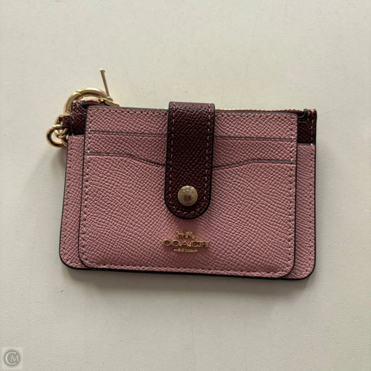 Wristlet Designer By Coach, Size: Medium