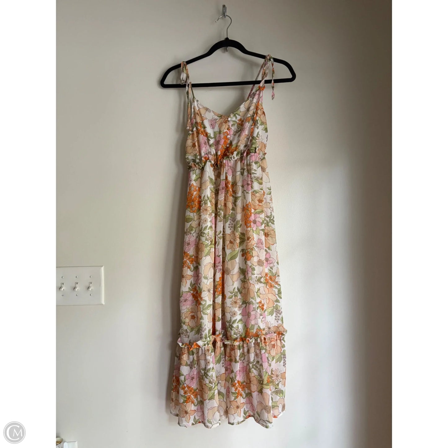 Dress Casual Short By August Sky In Floral Print, Size: S