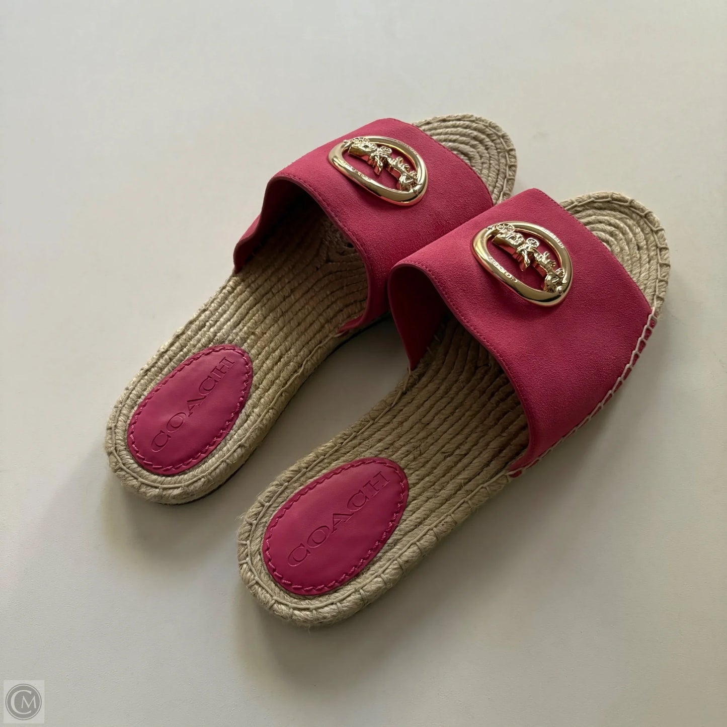 Shoes Designer By Coach In Pink, Size: 8.5