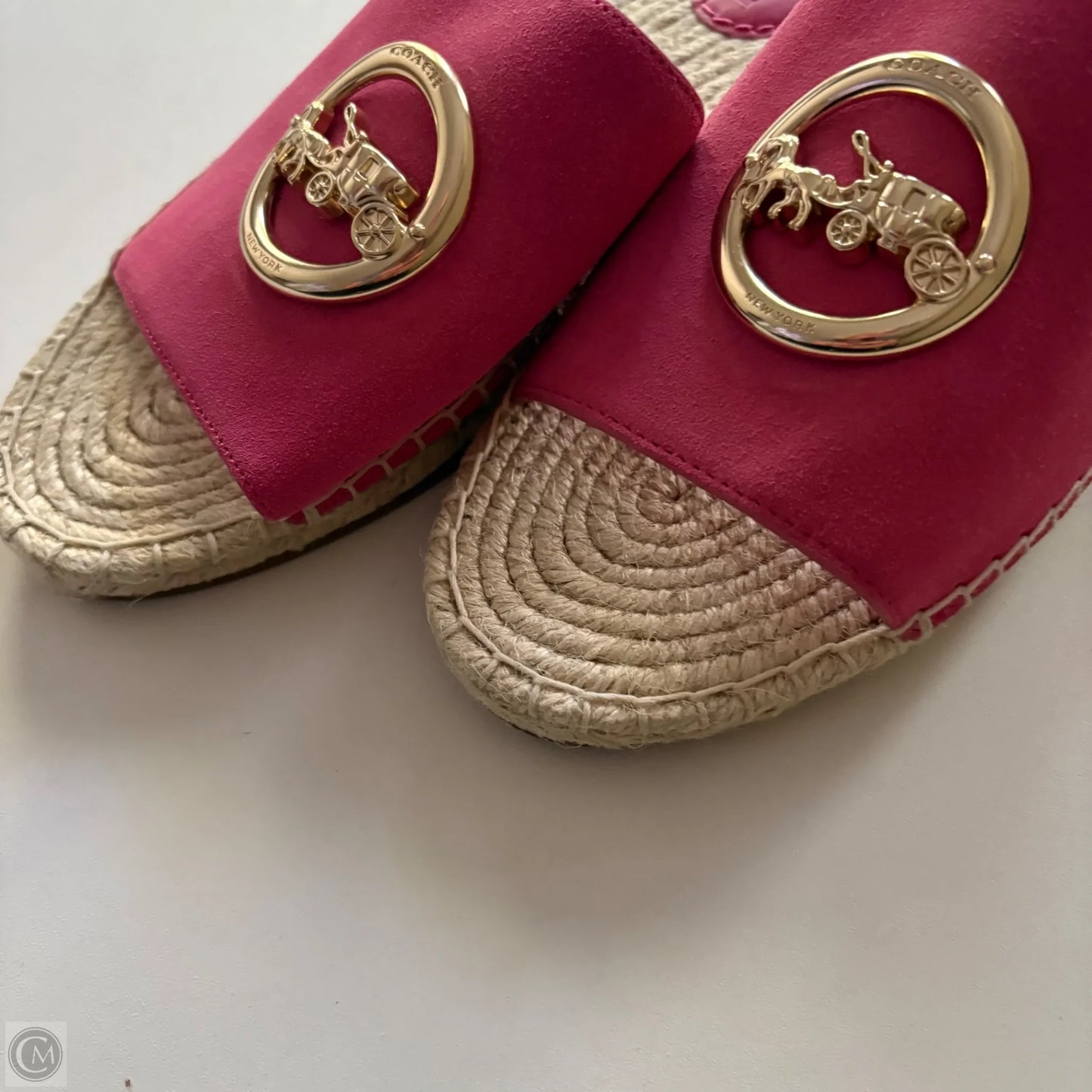 Shoes Designer By Coach In Pink, Size: 8.5