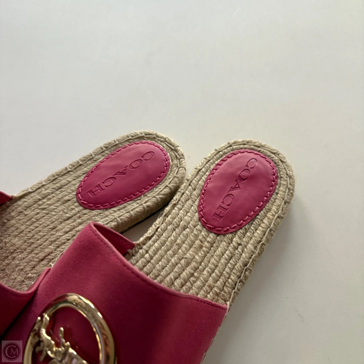 Shoes Designer By Coach In Pink, Size: 8.5