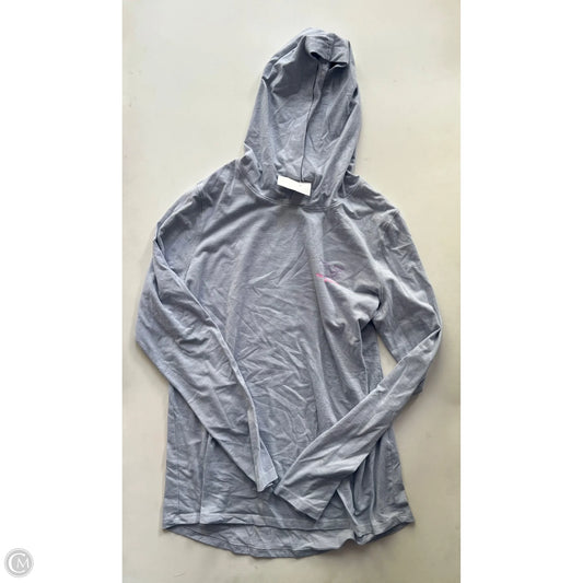 Sweatshirt Hoodie By Vineyard Vines In Grey, Size: M