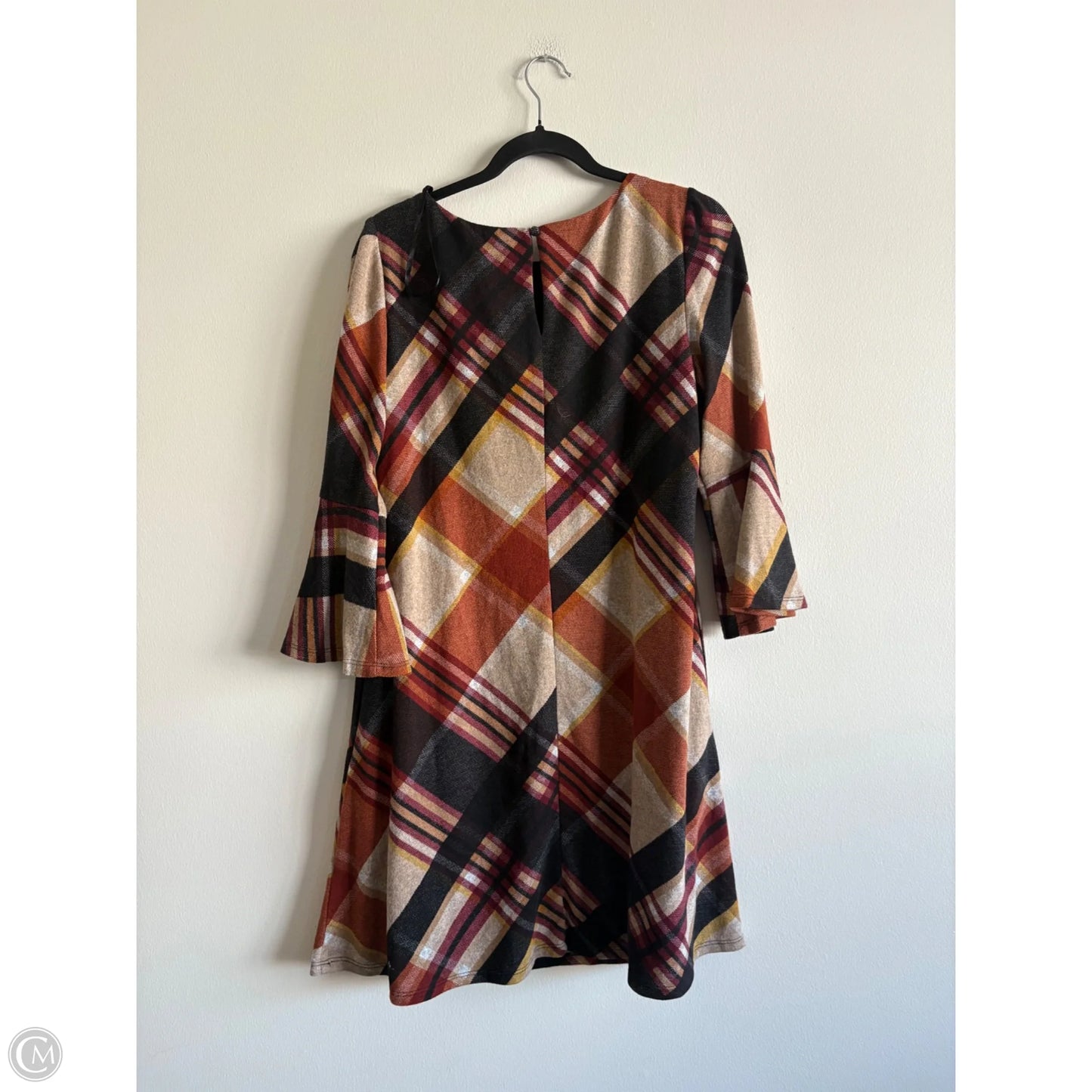 Dress Work By Jessica Howard In Plaid Pattern, Size: M