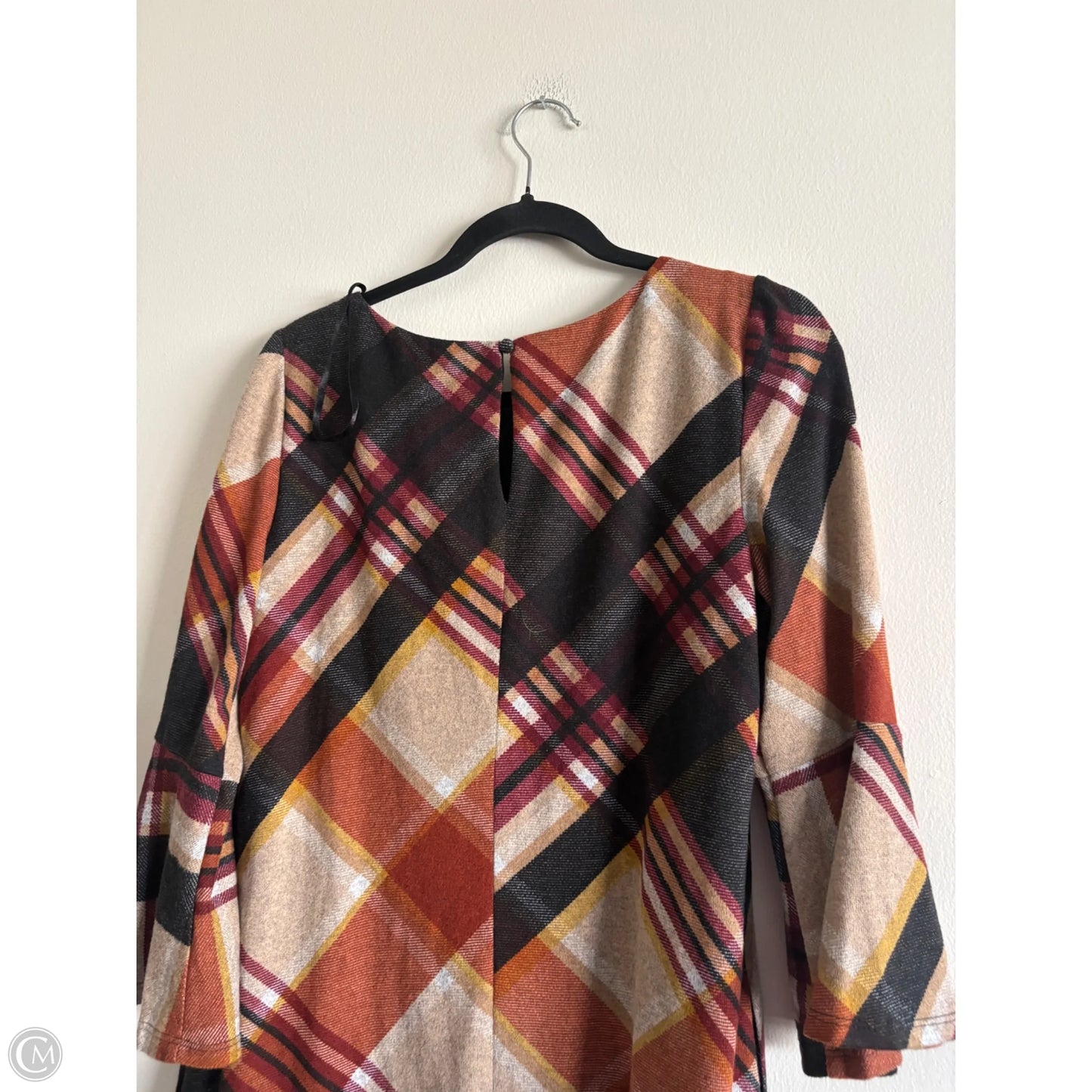 Dress Work By Jessica Howard In Plaid Pattern, Size: M