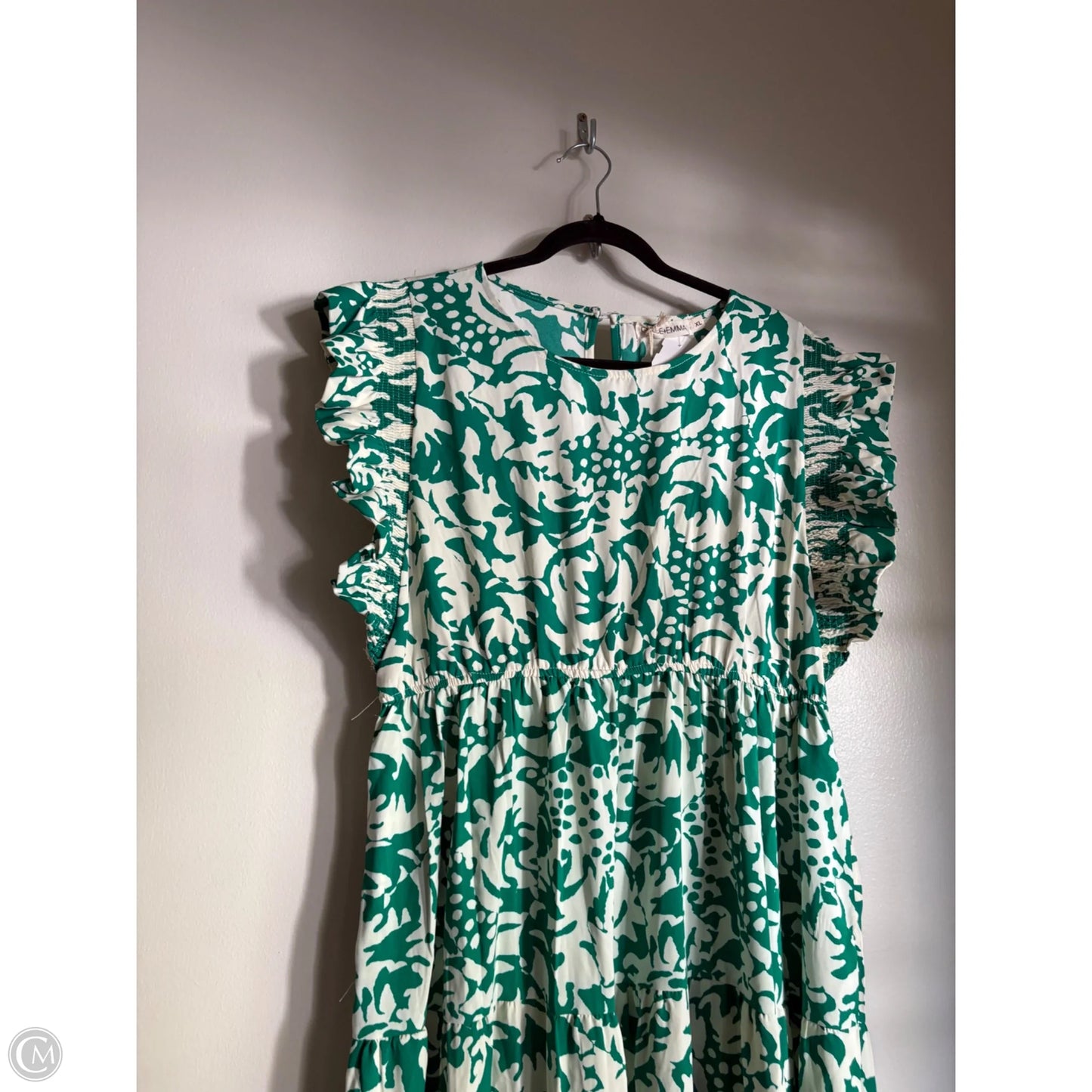 Dress Casual Midi By Grace &Emma In Green, Size: Xl