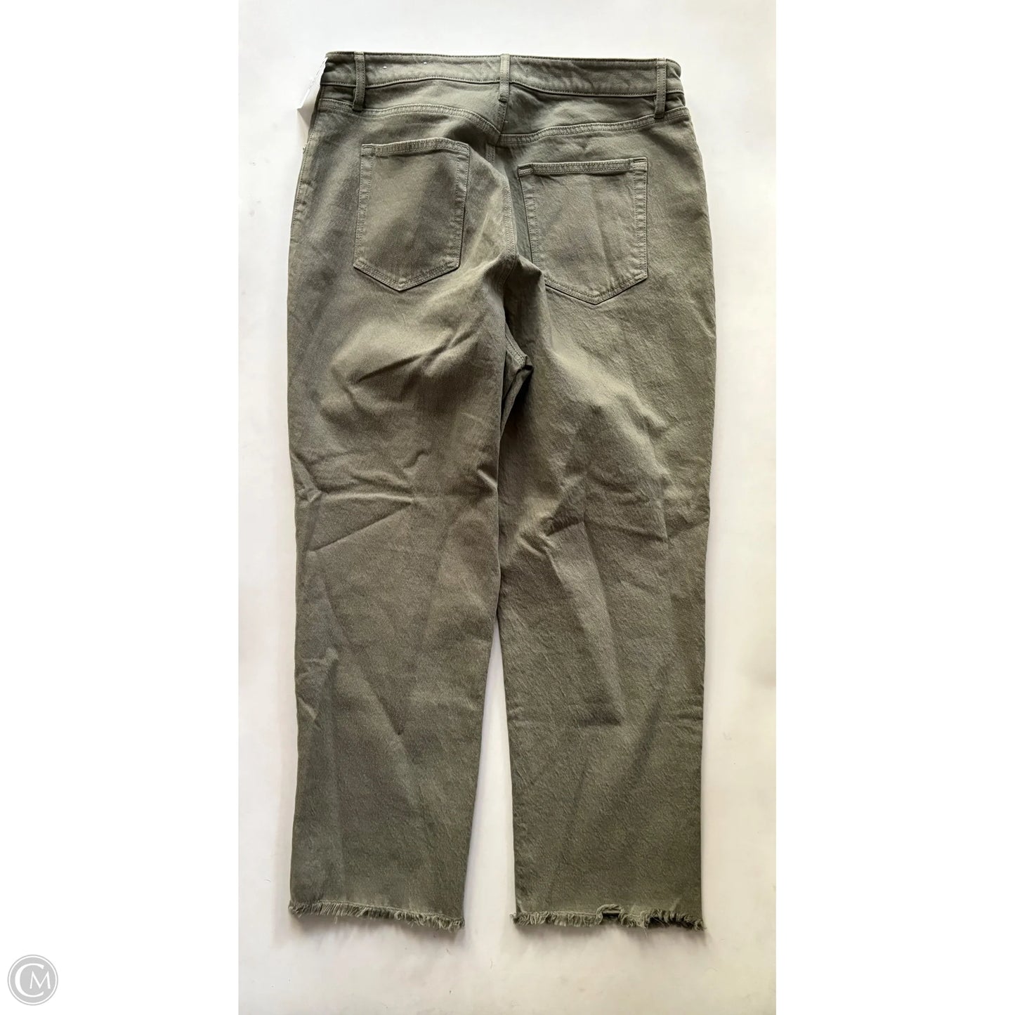 Jeans Wide Leg By Loft In Green, Size: 8