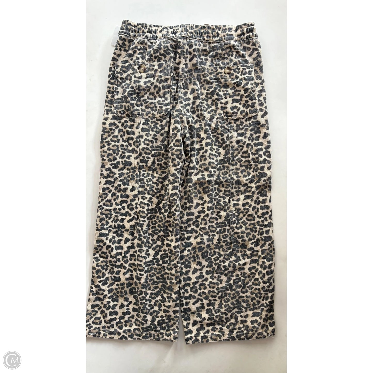 Jeans Wide Leg By Bohme In Animal Print, Size: 8