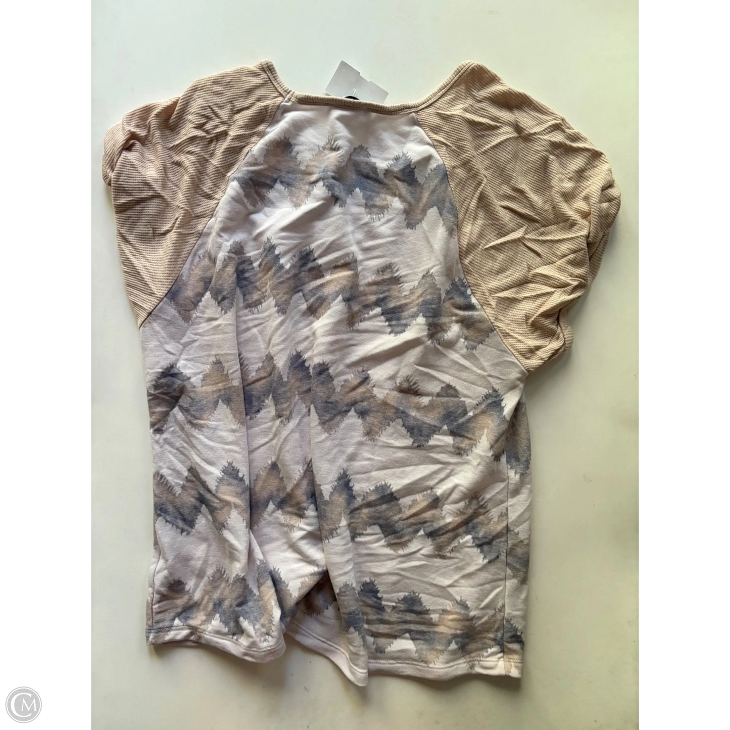 Top Short Sleeve By White Birch In Cream, Size: S