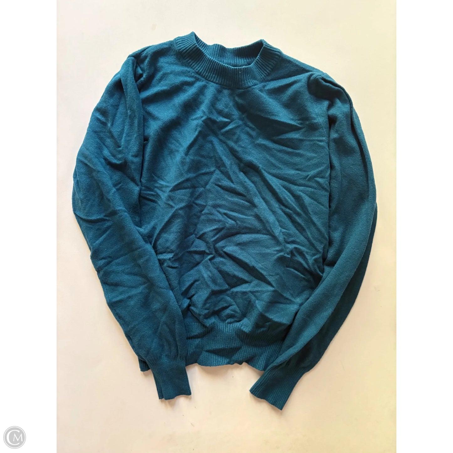 Sweater By Zenana In Blue, Size: L