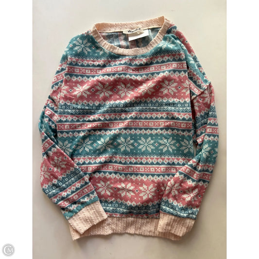 Top Long Sleeve By Haptics In Multi-colored, Size: L